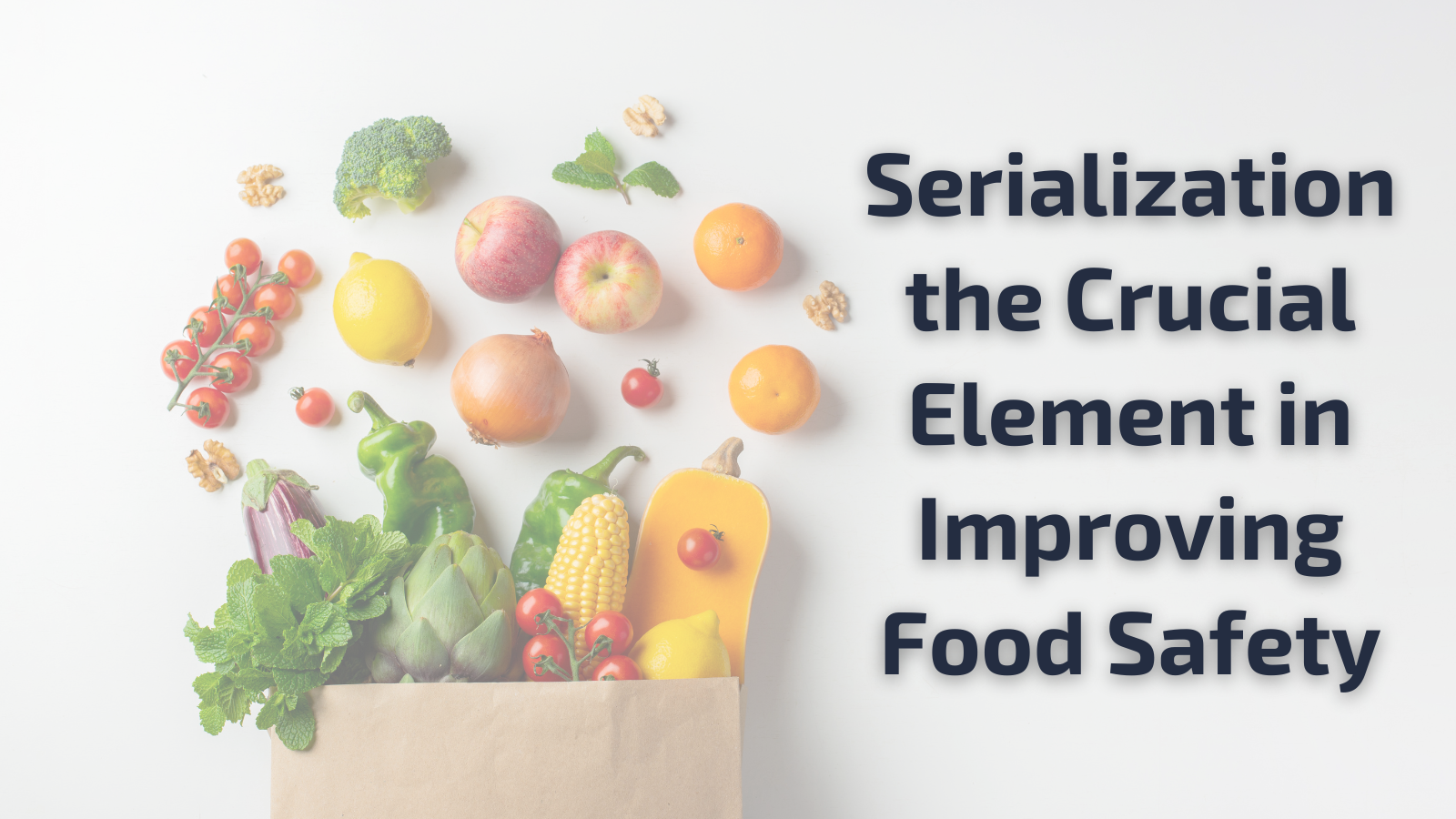 Serialization the Crucial Element in Improving Food Safety